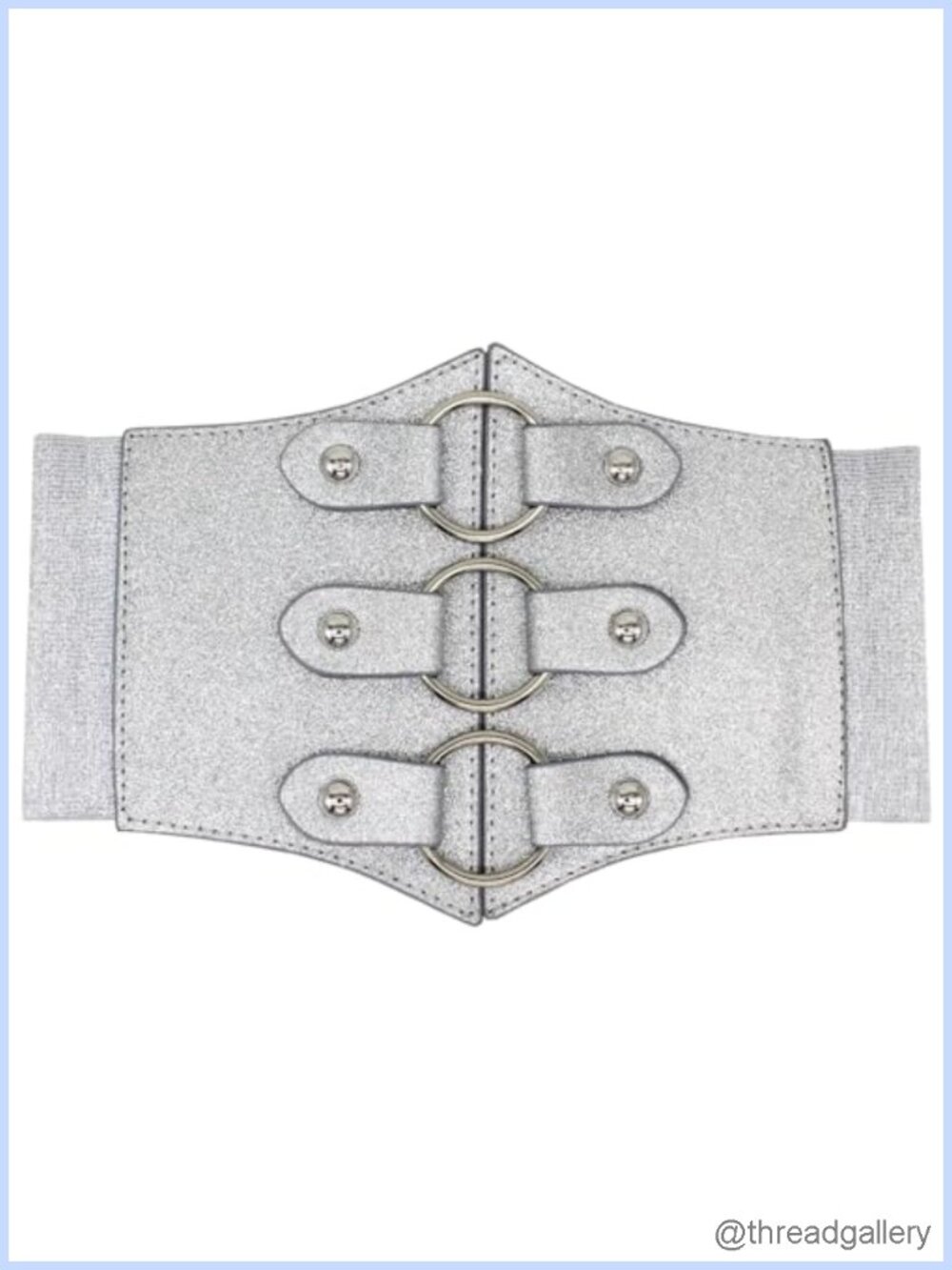 Extra Wide Stretchy Corset Belt Elastic Waspie Waist Cosplay Halloween
